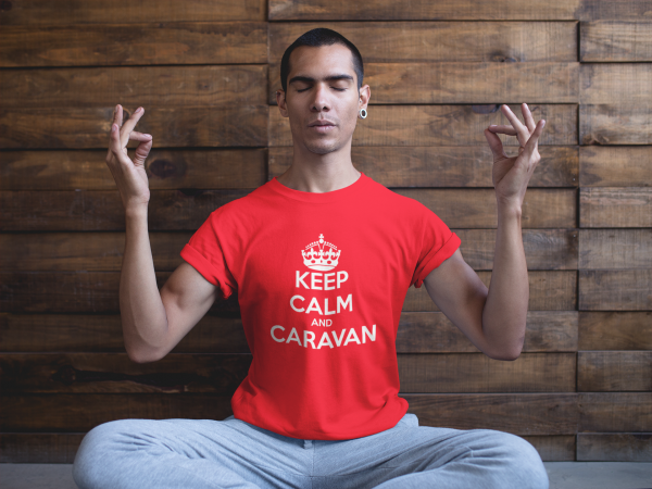 Keep Calm and Caravan T Shirt